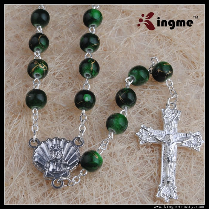 ,plastic beads rosary